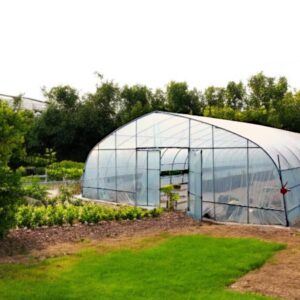 greenhouse 650 sq ft tarp hoop tunnel gardening commercial greenhouse